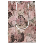 ロマンチック・スチームパンク |アンティークヴィンテージエフェメラ ミディアムペーパーバッグ (裏面)