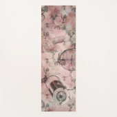 ロマンチック・スチームパンク |アンティークヴィンテージエフェメラ ヨガマット (正面)