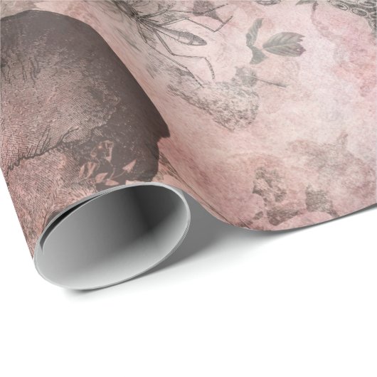 ロマンチック・スチームパンク |アンティークヴィンテージエフェメラ ラッピングペーパー (ロールコーナー)