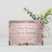 ロマンチック・スチームパンク |アンティークヴィンテージエフェメラ 招待状 (スタンド正面)