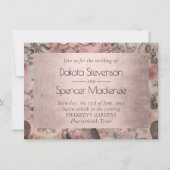 ロマンチック・スチームパンク |アンティークヴィンテージエフェメラ 招待状 (正面)