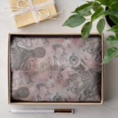 ロマンチック・スチームパンク |アンティークヴィンテージエフェメラ 薄葉紙 (ギフト)