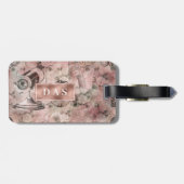 ロマンチック・スチームパンク |ヴィンテージエフエマモノグラム ラゲッジタグ (裏面横)