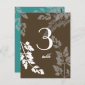 ロマンチック ネイチャー / テーブル カード (正面/裏面)