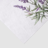 ロマンチック パープル ラベンダー フラワーブライダルシャワー 薄葉紙 (詳細)