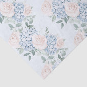 ロマンチック ピンク ブルー フラワーズ ブライダル シャワー 薄葉紙 (詳細)