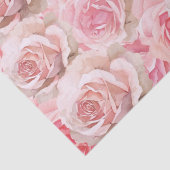 ロマンチック ピンク ローズ フラワーブライダルシャワー 薄葉紙 (詳細)