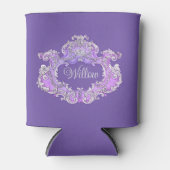 ロマンチック、フェミニン、パーソナライズされた 缶クーラー (正面)