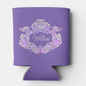 ロマンチック、フェミニン、パーソナライズされた 缶クーラー (裏面)