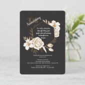 ロマンチック フラワー アニバーサリー インビテーション (スタンド正面)