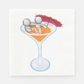 ロマンチック・マルティーニ スタンダードランチョンナプキン (正面)