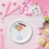 ロマンチック・マルティーニ ペーパープレート (パーティー)