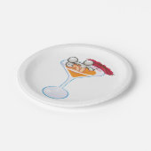 ロマンチック・マルティーニ ペーパープレート (アングル)