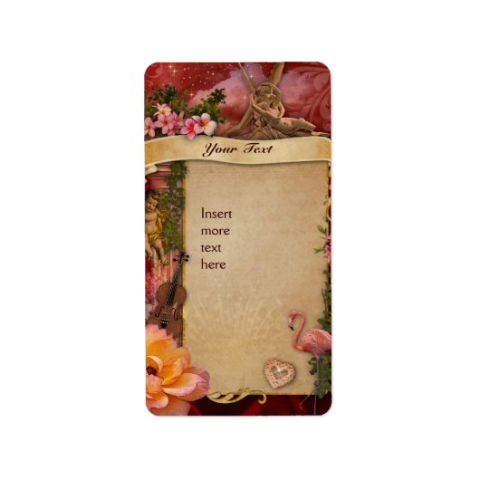 ロマンチック ラベル (正面)