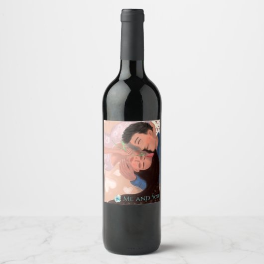 ロマンチック ワインラベル (正面)