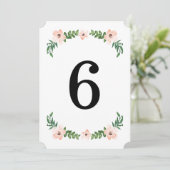 ロマンチック ヴァインズ テーブル ナンバー 招待状 (スタンド正面)