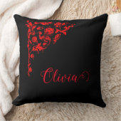 ロマンチック、ヴィンテージ パーソナライズされた クッション (ブランケット)