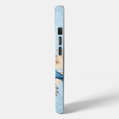 ロマンチック ヴィンテージ 水彩 フラワー 鳥かご Case-Mate iPhoneケース (裏面 / 左)