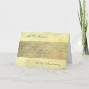 ロマンチック 愛してる 結婚記念日 カード