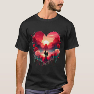 ロマンチック Tシャツ
