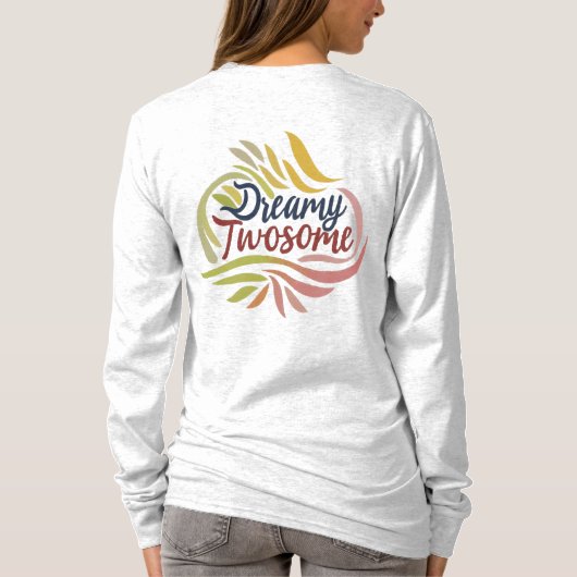 ロマンチック Tシャツ (裏面)