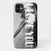 ロマンチックI LOVE YOU iPhone 11フォトケース Case-Mate iPhoneケース (裏面)