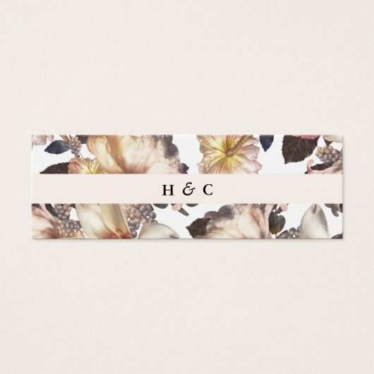 ロマンチッモダンクフラワーフローラギフトレジストリ挿入 (正面)