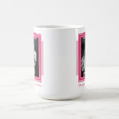 ロマンチパーソナライズされたックなバレンタインデーの写真 コーヒーマグカップ (中央)