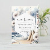 ロマンチ素朴ックスタイルライトハ結婚ウス セーブザデート (スタンド正面)