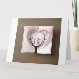 ロマンチ結婚ック祝のカードの愛と哀歌 カード