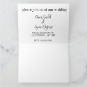 ロマンチ結婚ック祝のカードの愛と哀歌 カード (内部)