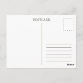 ロマンティックなイタリア ポストカード (裏面)
