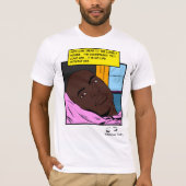 ロマンティックなエコーズ 孤独な時間 ロマンス コミック Tシャツ (正面)