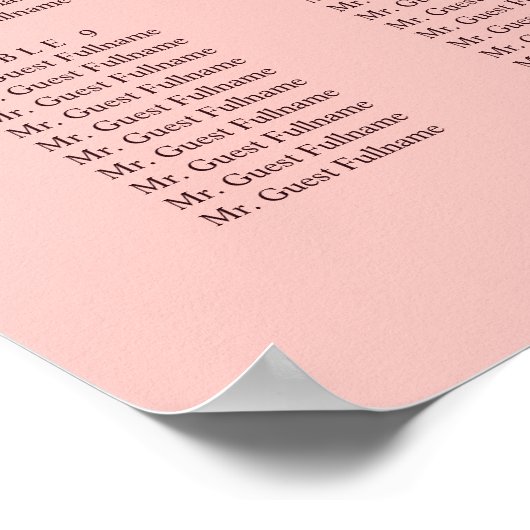 ロマンティックなシャクヤク ゴッサマー・ピンクにて ポスター (角)