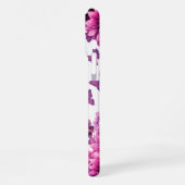 ロマンティックなバラの花 iPhoneケース (左側面)