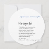 ロマンティックなパステル招待状 色鮮やか 招待状 (裏面)