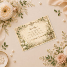 ロマンティックなビンテージカラーのユリの結婚式