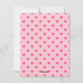 ロマンティックなマッサージ ヴァレンタインデーのカードをカスタマイズ シーズンカード (裏面)