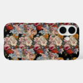 ロマンティックな天使がピンクのバラと花を集める Case-Mate iPhoneケース (裏面 (横))