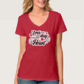 ロマンティックな愛の引用 Tシャツ (正面)
