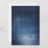 ロマンティックな星のシャワーパーティー招待状 招待状 (裏面)