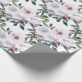 ロマンティックな春の花々 | 水彩 ラッピングペーパー (角)