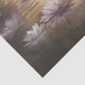 ロマンティックな白鳥のハートと桜 薄葉紙 (詳細)