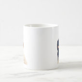 ロマンティックな花嫁と花婿 コーヒーマグカップ (中央)