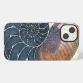 ロマンティックな貝殻 iPhoneケース (裏面横)