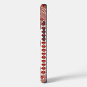 ロマンティックな赤い花のハートデザイン４特別な瞬間 Case-Mate iPhoneケース (裏面 / 左)