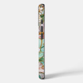 ロマンティックな野の花のステンドグラス風スマホケース Case-Mate iPhoneケース (裏面 / 左)