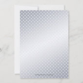 ロマンティックウィンターワンダーランド結婚式招待状 招待状 (裏面)