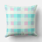 ロマンティックウォーター色引用文デザイン クッション (裏面)