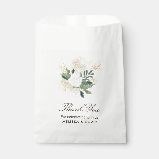 ロマンティックウッドランド結婚式の引き出物バッグ(50) フェイバーバッグ (正面)